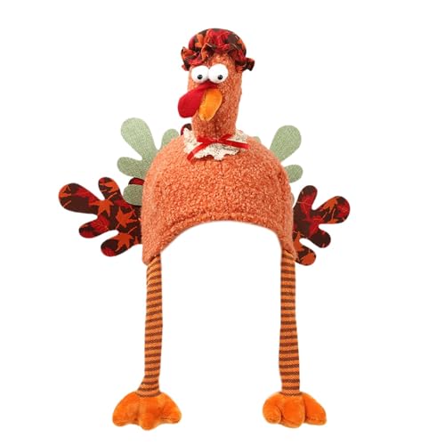 Générique Christmas Turkey Hat, Chicken Leg Turkey Hat, Thanksgiving Hat Kostüm, Turkey Long Legs Hats, Christmas Chicken Leg Turkeys Hats for Thanksgiving Holiday Decorations and Kostüme von Générique