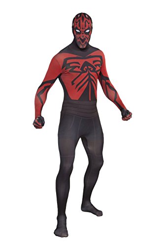 Generique - Darth Maul zweite Haut Kostüm für Erwachsene L - 1,60m bis 1,80m Generique - Darth Maul zweite Haut Kostüm für Erwachsene L - 1,60m bis 1,80m von Rubie's