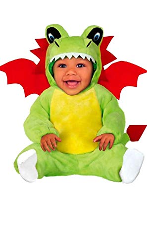 FIESTAS GUIRCA, S.L. Grüner Drachen Kostüm für Baby T-12/24 Monate von Fiestas GUiRCA