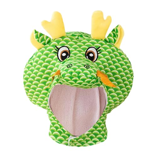 Générique Dragon Kostüm Zubehör, Cartoon Dragon Headgear für chinesisches neues Jahr, atmungsaktiv, Cosplay, Kopfbedeckung für Rollenspiele und festliche Feiern, Baumwolle, 40,9 cm Générique Dragon Kostüm Zubehör, Cartoon Dragon Headgear für chinesisches neues Jahr, atmungsaktiv, Cosplay, Kopfbedeckung für Rollenspiele und festliche Feiern, Baumwolle, 40,9 cm von Générique