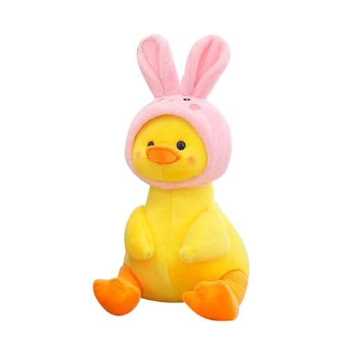 Générique Duck Plüsch, 9,84 Zoll (24 cm), gelb, gefüllt, weiches Spielzeug, Plüsch, PP-Baumwollmaterial, Sofakissen, Babyschlafsack, ideal für alle Altersgruppen von Générique