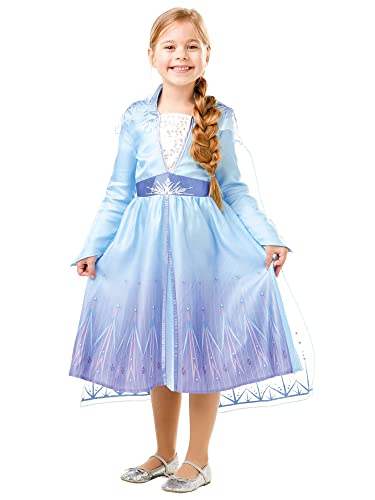Generique - 3002842-3 - ELSA Frozen 2-Kostüm für Mädchen Lizenz-Kostüm blau-lila 84/98 (2-3 Jahre) von Rubie's