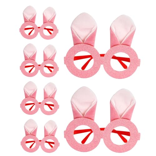 Générique Easter Bunny Ears Glasses, Bunny Ears Eyewear for Costume Fun, 6 x Easter Frames, Rabbit Bunny Ears Decor for Easter Photo Props, Perfect Spring Accessory for Kids and Adults Générique Easter Bunny Ears Glasses, Bunny Ears Eyewear for Costume Fun, 6 x Easter Frames, Rabbit Bunny Ears Decor for Easter Photo Props, Perfect Spring Accessory for Kids and Adults von Générique