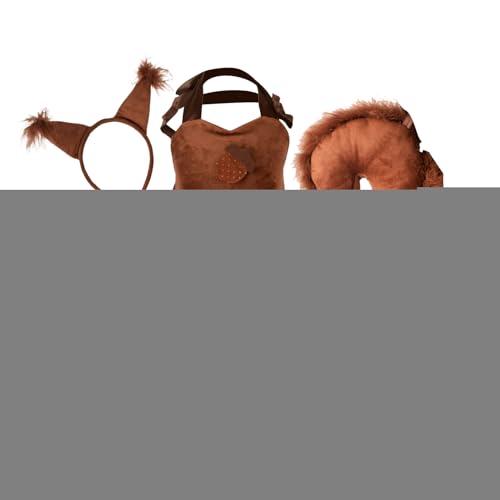 Générique Eichhörnchen-Kostüm für Mädchen, Halloween-Kostüm für Mädchen im Alter von 1 bis 12 Jahren, Tutu- mit Ohren, Stirnband, Schwanz von Générique