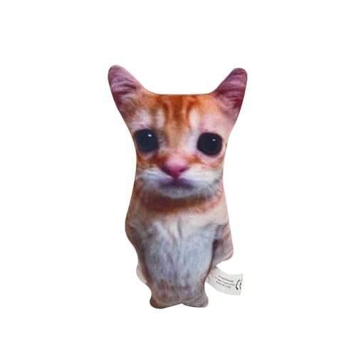 Générique El Gato Cat Meme Plüschtiere, Spielzeug Happy El Gato Cat, weiche Puppe für Zuhause, Geburtstagsgeschenke, Weihnachten und Halloween für Kinder von Générique