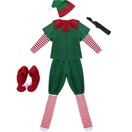 Générique Erwachsene Elfen Kostüm, Weihnachtselfen-Kostüm für Damen | Weihnachtsmann-Hilfe-Kostüme für den Urlaub - Weihnachts-Cosplay-Kleidung, Urlaubskostüme Générique Erwachsene Elfen Kostüm, Weihnachtselfen-Kostüm für Damen | Weihnachtsmann-Hilfe-Kostüme für den Urlaub - Weihnachts-Cosplay-Kleidung, Urlaubskostüme von Générique