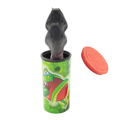 Générique Falsche Schlange in den Chips – Gags Halloween, praktisches Streichspielzeug – automatisches Deko-Zubehör für Partys, Halloween, Familientreffen von Générique