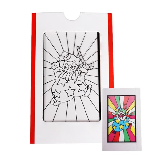 Générique Farbwechselkarte der Zaubertricks – Zubehör für Bühnenzauber in Nahaufnahme, Farbwechsel, Magic Gimmick Lustige Illusion, Zauberer-Requisiten für und Mädchen von Générique