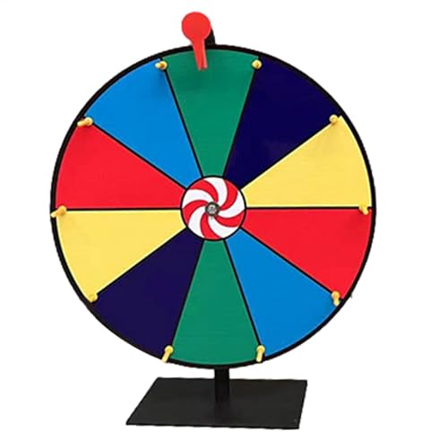 Générique Fortune Wheel, Carnival Match, 11,8 Zoll Spinner, 11,81 Zoll, Fortune Contest mit Stand, Dry Erase Prize Wheel, Fortuned Spin Game for Trade Show Générique Fortune Wheel, Carnival Match, 11,8 Zoll Spinner, 11,81 Zoll, Fortune Contest mit Stand, Dry Erase Prize Wheel, Fortuned Spin Game for Trade Show von Générique