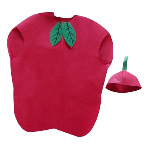 Générique Fruit Kostüm Erwachsene, niedliches Cosplay-Outfit, Breathable Party Dress-Up Clothes, Lightweight Karneval Stage Performance Props, Größe für Rollenspiele und Veranstaltungen von Générique