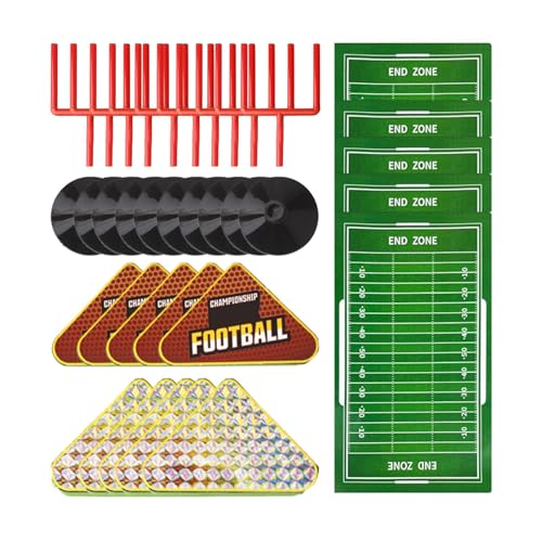 Générique Fußball-Tischset – 5 Sets Finger Flick Fußball, Sportzubehör für interaktive Aktivitäten für den Geburtstag der Feiertage Générique Fußball-Tischset – 5 Sets Finger Flick Fußball, Sportzubehör für interaktive Aktivitäten für den Geburtstag der Feiertage von Générique