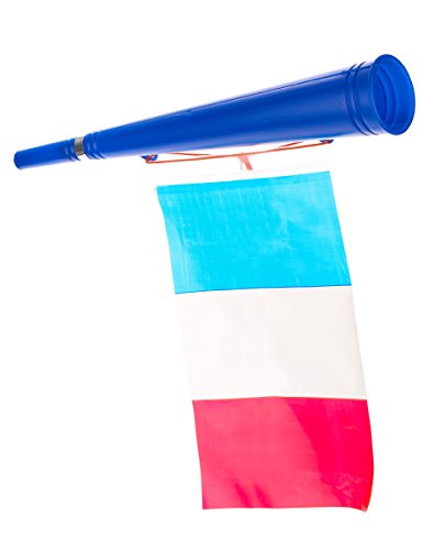 Generique - Fußball-Tröte mit Frankreich-Flagge - Blau von Generique -