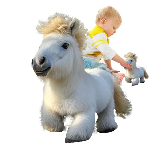 Générique Gefülltes Horse Plüschtier, interaktives Plüschtier mit Bewegung und Sounds, weiches Plüschtier, frühes Lernspielzeug für Kinder, 24 x 16 x 6,69 x 6,6 cm, Uni Design Générique Gefülltes Horse Plüschtier, interaktives Plüschtier mit Bewegung und Sounds, weiches Plüschtier, frühes Lernspielzeug für Kinder, 24 x 16 x 6,69 x 6,6 cm, Uni Design von Générique