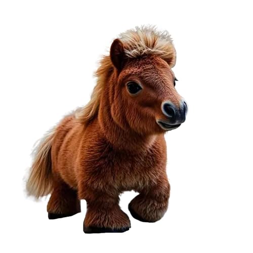 Générique Gefülltes Horse Plüschtier, interaktives Plüschtier mit Bewegung und Sounds, weiches Plüschtier, frühes Lernspielzeug für Kinder, 24 x 16 x 6,69 x 6,6 cm, Uni Design Générique Gefülltes Horse Plüschtier, interaktives Plüschtier mit Bewegung und Sounds, weiches Plüschtier, frühes Lernspielzeug für Kinder, 24 x 16 x 6,69 x 6,6 cm, Uni Design von Générique
