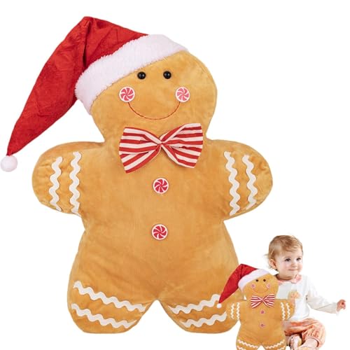 Générique Gewürz-Plüschtier – Weihnachtsgewürz-Kissen | Weihnachts-Plüschkissen aus Plüsch, Plüsch, Weihnachtsspielzeug 50 cm, Jo von Générique