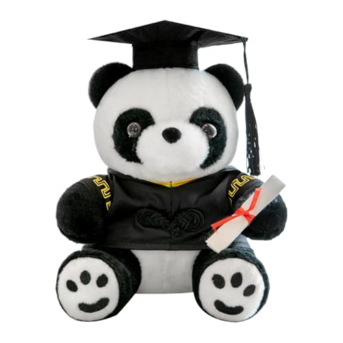 Générique Graduation Panda Stuffed Animal, Adorable Plush Panda Toy, Soft and Cuddly Graduation Present, Cute Doll with Cap and Certificate, Perfect Keepsake, Celebration Decoration for Graduates Générique Graduation Panda Stuffed Animal, Adorable Plush Panda Toy, Soft and Cuddly Graduation Present, Cute Doll with Cap and Certificate, Perfect Keepsake, Celebration Decoration for Graduates von Générique