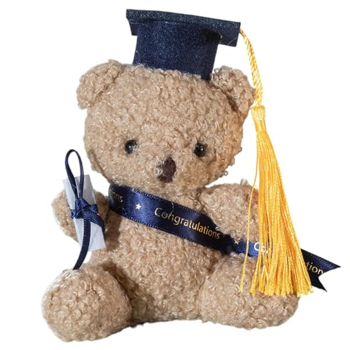 Générique Graduation Teddies Toy, Stuffed Bear Doll, Small Plush Present Keepsake Diploma Soft Cotton Souvenir Figur mit für Kindergarten, 5,1 Zoll Générique Graduation Teddies Toy, Stuffed Bear Doll, Small Plush Present Keepsake Diploma Soft Cotton Souvenir Figur mit für Kindergarten, 5,1 Zoll von Générique