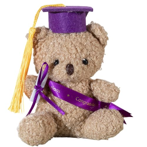 Générique Graduation Teddies Toy, Stuffed Bear Doll, Small Plush Present Keepsake Diploma Soft Cotton Souvenir Figur mit für Kindergarten, 5,1 Zoll Générique Graduation Teddies Toy, Stuffed Bear Doll, Small Plush Present Keepsake Diploma Soft Cotton Souvenir Figur mit für Kindergarten, 5,1 Zoll von Générique