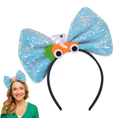 Générique Haarbänder, Easter Theme Pailletten Schleife Haarband, Stylish Party Supplies, Fotografie Requisiten für Erwachsene, Damen, Teenage Girls, Ideal für Feiertage und Festliche Outfits Générique Haarbänder, Easter Theme Pailletten Schleife Haarband, Stylish Party Supplies, Fotografie Requisiten für Erwachsene, Damen, Teenage Girls, Ideal für Feiertage und Festliche Outfits von Générique