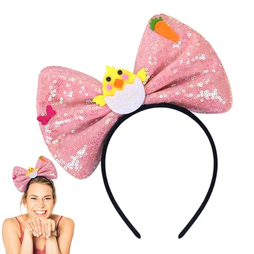 Générique Haarbänder, Easter Theme Pailletten Schleife Haarband, Stylish Party Supplies, Fotografie Requisiten für Erwachsene, Damen, Teenage Girls, Ideal für Feiertage und Festliche Outfits Générique Haarbänder, Easter Theme Pailletten Schleife Haarband, Stylish Party Supplies, Fotografie Requisiten für Erwachsene, Damen, Teenage Girls, Ideal für Feiertage und Festliche Outfits von Générique