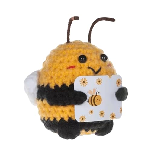 Générique Haken – Desktop-Ornament Positive Figur | Dekoration für das Haus, inspirierend, motivierende Tischdekoration in Form Einer Biene für und Nachttisch von Générique