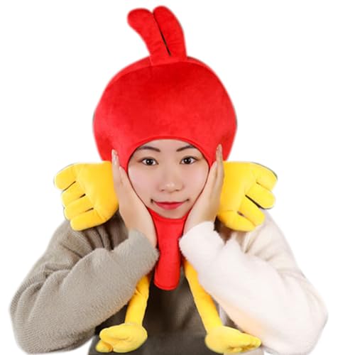 Générique Halloween-Kostüm, für Kinder, Plüsch, Tier, Cosplay, Mütze, weiches Kostüm, Kopfband, lustiges Zubehör für Schule, Festival, Maskerade, Nachtausflüge, Familienfeiern, Karneval und Halloween von Générique