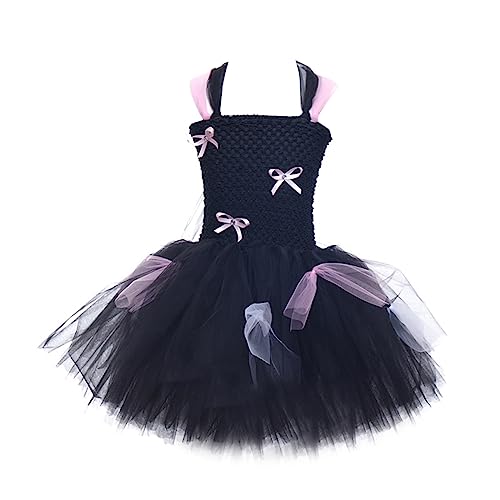 Générique Halloween-Kostüm T Kleid Role Play Tüll Verkleidung Mädchen Verkleidung Karneval Verkleidung Prinzessin Kostüm Halloween für Abendverkleidungen Halloween von Générique
