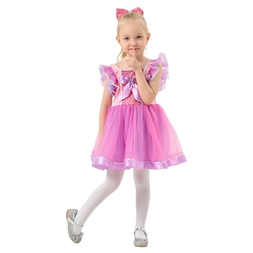 Générique Halloween-Kostüm für Damen, Pailletten-Kleid, Tutu, für Tanz, Show, Karneval und Kostümparty, mit Dampfrock, für 5 bis 12 Jahre, Prinzessinnen-Kostüm, Mädchen, T221 von Générique