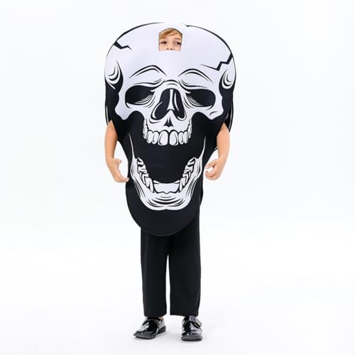 Générique Halloween-Kostüm für Kinder, Skelett, Cosplay, für Kostümpartys, Shows und Karneval, mit Knocheneffekt, leuchtet im Dunkeln, für 4 bis 15 Jahre, Verkleidung für Kinder, Halloween, T657 Générique Halloween-Kostüm für Kinder, Skelett, Cosplay, für Kostümpartys, Shows und Karneval, mit Knocheneffekt, leuchtet im Dunkeln, für 4 bis 15 Jahre, Verkleidung für Kinder, Halloween, T657 von Générique