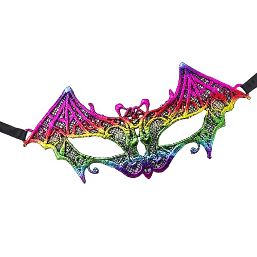 Générique Halloween Masken - Cosplay Verkleiden | Halloween Tiermaske für | Katze Halbgesichtsmaske für Frauen und Mädchen, Cosplay-Kostüm, Partybedarf für Halloween Générique Halloween Masken - Cosplay Verkleiden | Halloween Tiermaske für | Katze Halbgesichtsmaske für Frauen und Mädchen, Cosplay-Kostüm, Partybedarf für Halloween von Générique