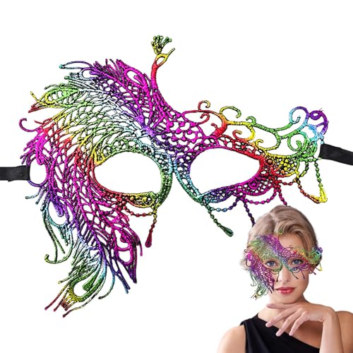 Générique Halloween Masken - Cosplay Verkleiden | Halloween Tiermaske für | Katze Halbgesichtsmaske für Frauen und Mädchen, Cosplay-Kostüm, Partybedarf für Halloween Générique Halloween Masken - Cosplay Verkleiden | Halloween Tiermaske für | Katze Halbgesichtsmaske für Frauen und Mädchen, Cosplay-Kostüm, Partybedarf für Halloween von Générique