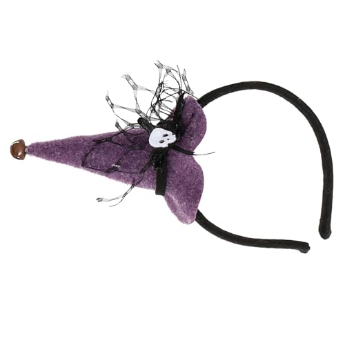 Générique Halloween-Stirnband, Halloween-Stirnbänder für Damen, Hexenhut für Damen, Haarband – eleganter Spinnennetz-Haarreifen für Cosplay, Maskerade, Bühnenaufführung Générique Halloween-Stirnband, Halloween-Stirnbänder für Damen, Hexenhut für Damen, Haarband – eleganter Spinnennetz-Haarreifen für Cosplay, Maskerade, Bühnenaufführung von Générique