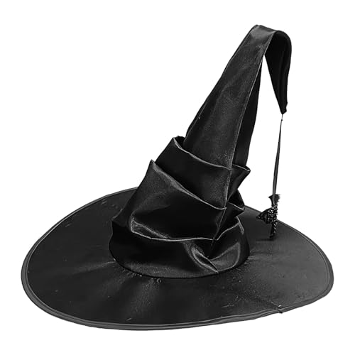 Générique Halloween Witch Hat, Halloween Witch Headband Kostüm, Halloween Wizard Hat, Cosplay Witch Hat With Bat For Women's Halloween Party, 50 cm Générique Halloween Witch Hat, Halloween Witch Headband Kostüm, Halloween Wizard Hat, Cosplay Witch Hat With Bat For Women's Halloween Party, 50 cm von Générique