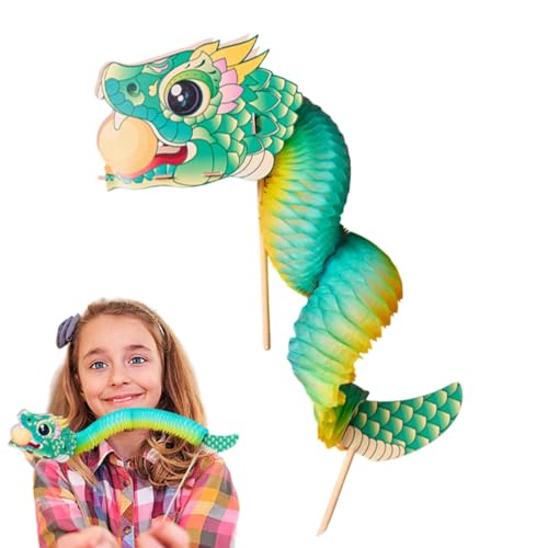Générique Handheld Dance Snake Toy für Kinder, traditionelles chinesisches Dancing Puppet für , Mädchen, lustiges Lernspielzeug, süßes Tier-Puppet für Schulen, interaktives lustiges Spielzeug Générique Handheld Dance Snake Toy für Kinder, traditionelles chinesisches Dancing Puppet für , Mädchen, lustiges Lernspielzeug, süßes Tier-Puppet für Schulen, interaktives lustiges Spielzeug von Générique