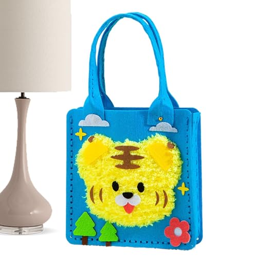 Générique Handmade Bag Set, buntes Sewing Kit, 20,6 x 35,6 cm, tragbar, Cartoon-Stofftasche, leichtes Garn, Bastelbedarf, lustige Aktivität für Zuhause, Schule, Alltag Générique Handmade Bag Set, buntes Sewing Kit, 20,6 x 35,6 cm, tragbar, Cartoon-Stofftasche, leichtes Garn, Bastelbedarf, lustige Aktivität für Zuhause, Schule, Alltag von Générique