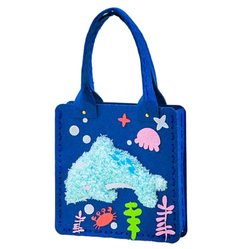 Générique Handmade Bag Set, buntes Sewing Kit, 20,6 x 35,6 cm, tragbar, Cartoon-Stofftasche, leichtes Garn, Bastelbedarf, lustige Aktivität für Zuhause, Schule, Alltag Générique Handmade Bag Set, buntes Sewing Kit, 20,6 x 35,6 cm, tragbar, Cartoon-Stofftasche, leichtes Garn, Bastelbedarf, lustige Aktivität für Zuhause, Schule, Alltag von Générique