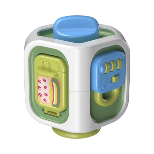 Générique Hexahedron Busy Ball, Toddler Sensory Learning Cube, Interactive Educational Development Toy, 3,15 x 3,15 x 3,94 Zoll – Inspired Fine Motor Travel Toy for von Générique