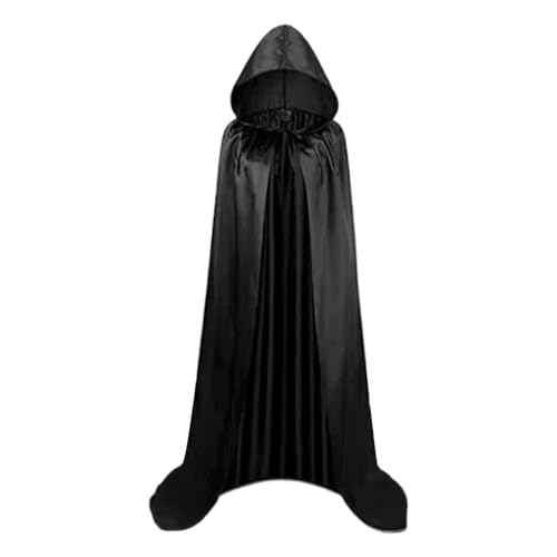 Générique Hexenumhang – langer Umhang 150 cm Kostüm Zauberer mit Kapuze für Halloween, langes , Cosplay, Frauen Männer, Rollenspiel, Mittelalterliche Märkte, Theaterveranstaltungen, Partys Générique Hexenumhang – langer Umhang 150 cm Kostüm Zauberer mit Kapuze für Halloween, langes , Cosplay, Frauen Männer, Rollenspiel, Mittelalterliche Märkte, Theaterveranstaltungen, Partys von Générique