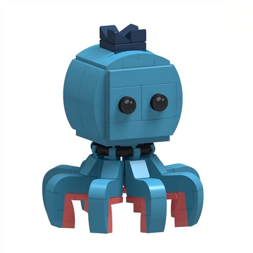 Générique Italian Brainrot Bausteine, Figuren zum Zusammenbauen, Figur Tung Tung Sahur, Konstruktionsspielzeug, Tralalero Tralala Sammelfigur (Blueberrini) von Générique