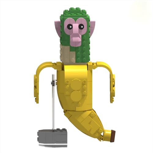 Générique Italian Brainrot Bausteine Figuren zum Zusammenbauen Figur Tung Tung Sahur Konstruktionsspielzeug Tralero Tralala Sammelfigur (Shimpanzinni bananini) von Générique