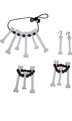 Generique - Kannibalen-Schmuckset - Weiß Generique - Kannibalen-Schmuckset - Weiß von Generique -