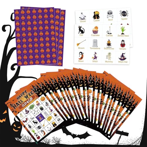 Générique Kartenspiele für lustige Familienspiele | Halloween-Spielzeug, interaktives Gesellschaftsspiel für Familie, Jugendliche, Geburtstag, , Outdoor, Reisen, Camping von Générique