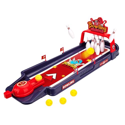 Générique Kids Bowling-Set, Desk Decor Pitch Toys, kleines Tisch-Bowling-Set, 51,26 x 7,08 x 7,48 cm, tragbar, Mini-Sportspiel, lustiges Indoor-Spiel für Männer, Frauen, Kinder, Jugendliche, Schule Générique Kids Bowling-Set, Desk Decor Pitch Toys, kleines Tisch-Bowling-Set, 51,26 x 7,08 x 7,48 cm, tragbar, Mini-Sportspiel, lustiges Indoor-Spiel für Männer, Frauen, Kinder, Jugendliche, Schule von Générique