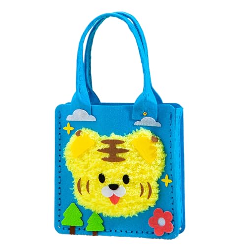 Générique Kids Handmade Bag Set, Colorful Kids Sewing Kit, Cartoon Felt Tote Purse, Lightweight Yarn Board Supplies, 8.27 x 14.17 inches, Ideal for Home, School, Daily Use, Craft Activity Générique Kids Handmade Bag Set, Colorful Kids Sewing Kit, Cartoon Felt Tote Purse, Lightweight Yarn Board Supplies, 8.27 x 14.17 inches, Ideal for Home, School, Daily Use, Craft Activity von Générique