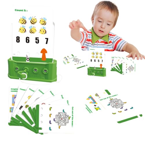 Générique Kids Learning Logic Toys, Preschool Logical Game, Eltern-Kind, interaktives Spiel, 8,66 x 2,01 Zoll, für Klassenzimmer, Study Room, Home von Générique