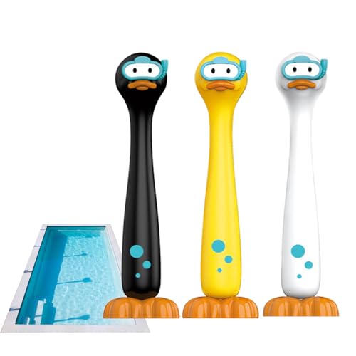 Générique Kids Water Toys, Diving Duck Toys, Swimming Pool Games, Colorful Training Sticks, Sinking Dive Rings, Great for Summer Parties and Water Play, 3-teilig von Générique