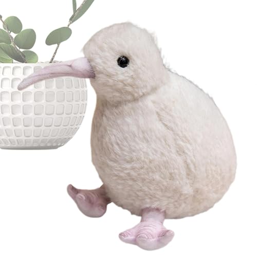Générique Kiwi Bird Plushies | Kiwi Plüschtier aus Plüsch, weiches Vogelspielzeug, niedlich, realistisch, Plüschpuppe für Mädchen, Jungen, Vogelbeobachter wie z.B von Générique