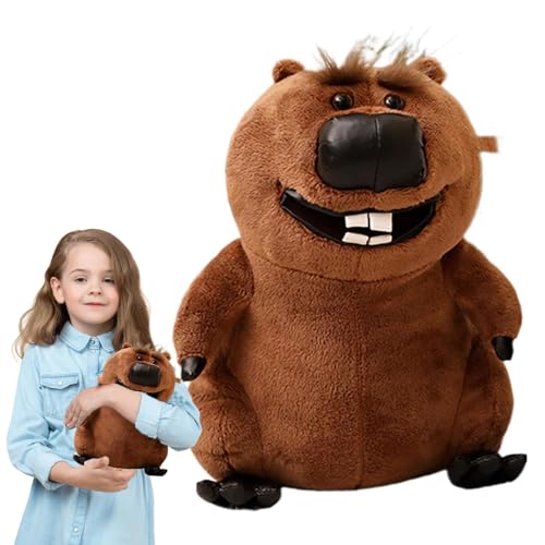 Générique Kleine Tiere, simuliertes Biberspielzeug aus Plüsch, zum Sammeln, Biberspielzeug Beavers Beaves, modisch, für Sofa, Haus, Zimmerdekoration von Générique