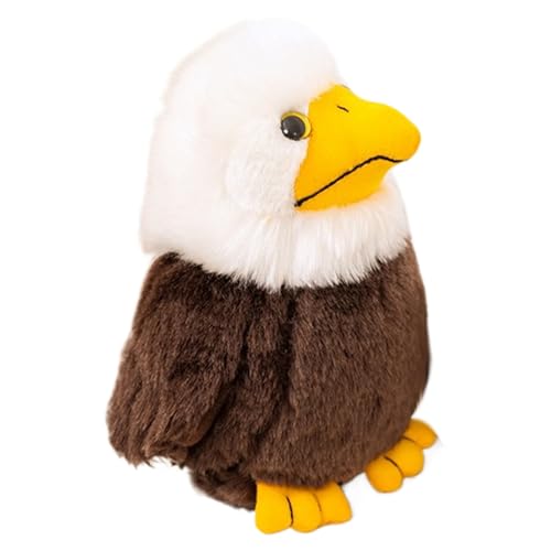 Générique Kompakter Bald Eagle Plüsch, 17 cm, bunt, Tierpuppe, 6,69 Zoll, niedlich, tragbar, Sammlerstück, wiederverwendbar, Zubehör für Wohnzimmer, Schlafzimmer und Study Générique Kompakter Bald Eagle Plüsch, 17 cm, bunt, Tierpuppe, 6,69 Zoll, niedlich, tragbar, Sammlerstück, wiederverwendbar, Zubehör für Wohnzimmer, Schlafzimmer und Study von Générique