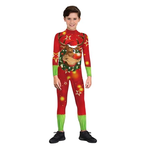 Générique Kostüm für Kinder, Body, bedruckt, gestreift, Weihnachten, Mädchen, Jungen, Kleidung, einfarbig, Alltag, Prinzessin, Mädchen, M8 von Générique